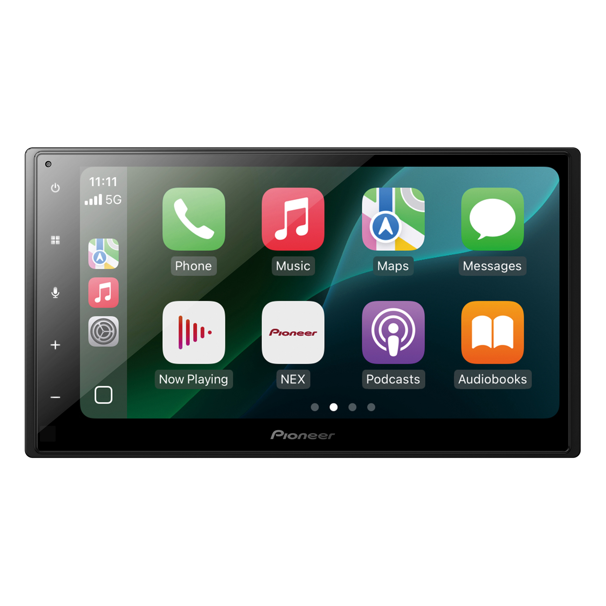Pioneer® DMH-1800NEX 6.8-In. Double-DIN Car In-Dash Digital Media Receiver with Touch Screen, Bluetooth® and Apple CarPlay®/Android Auto™